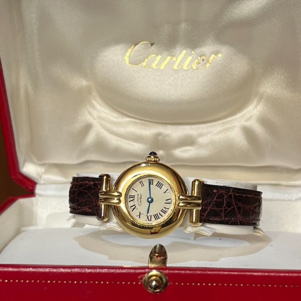 CARTIER MUST DE VERMEIL ARGENT 925